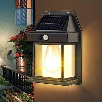 Solar Interaction Wall Lamp Outdoor Waterproof BK 888 Gadget City