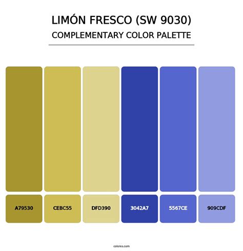 Sherwin Williams Lim N Fresco Sw Paint Coordinating Colors And