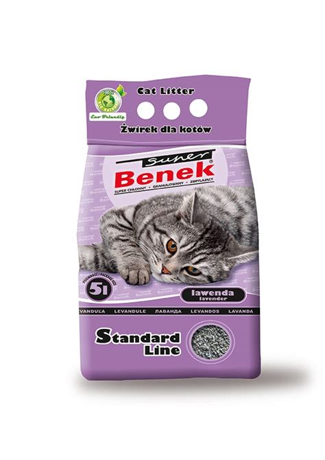 Żwirek Super Benek Lawenda 25L Bentonitowy PROMOCJ 13470251109 Allegro pl