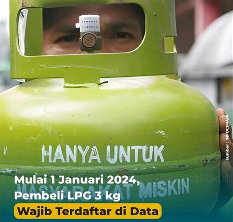 Mulai 1 Januari 2024 Hanya Masyarakat Yang Telah Terdata Yang Bisa