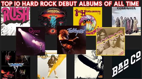 Top 10 Hard Rock Debut Albums Of All Time Top10lists Top10albums