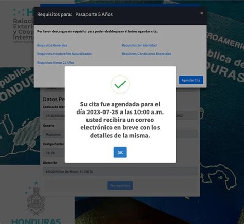 Cita Consular Honduras En Estados Unidos Gu A Detallada Paso A