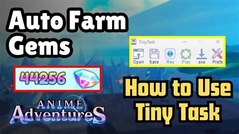 How To Easy Farm Gems Using Tiny Task In Marine S Ford AFK FARM GEMS