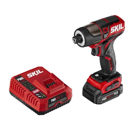 Skil Pwrcore 12 12 Volt 14 In Variable Speed Brushless Cordless Impact Driver 1 Battery