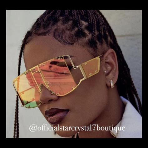 Boujee Barbie Oversized Sunglasses 🕶 Unique Sunglasses Sunglasses Men Vintage Sunglasses