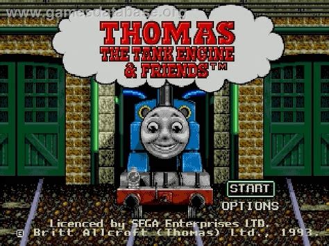 Thomas The Tank Engine And Friends Sega Genesis Games Database