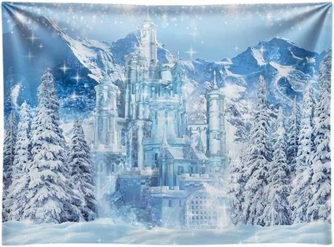 Amazon Funnytree X Ft Durable Fabric Winter Castle Photography