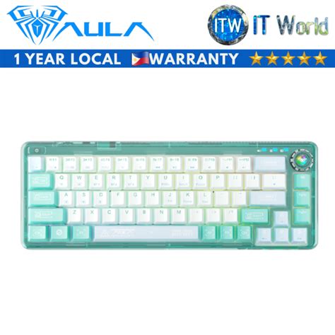 Aula F Hot Swappable Mechanical Gaming Keyboard Green Lazada PH
