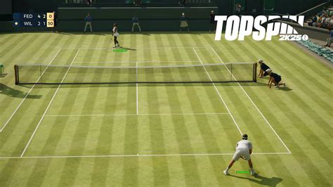 Top Spin K Second Set Roger Federer Vs Serena Williams I