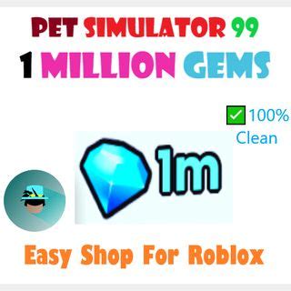 Pet Simulator M Gems Game Items Gameflip