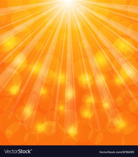 Abstract Background With Sun Light Rays Royalty Free Vector