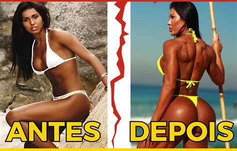 Gracyanne Barbosa Antes E Depois