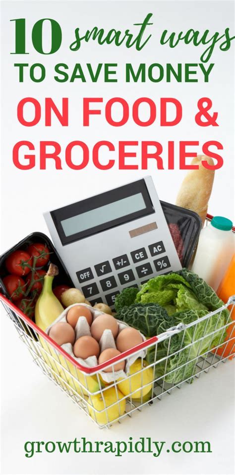 10 Smart Ways To Save Money On Food And Groceries GrowthRapidly