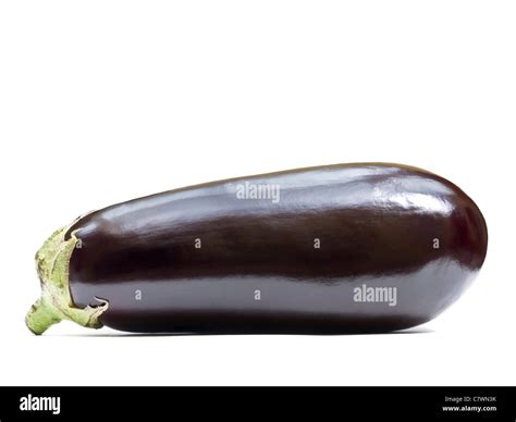 Eggplant Up Close Stock Photo Alamy