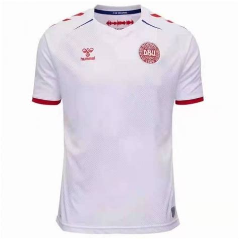 Camisetas Dinamarca 2ª equipación Eurocopa 2020 Manga Corta