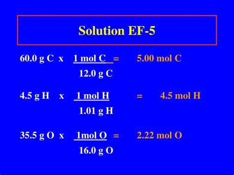 Ppt Empirical Formula Powerpoint Presentation Free Download Id 4697506