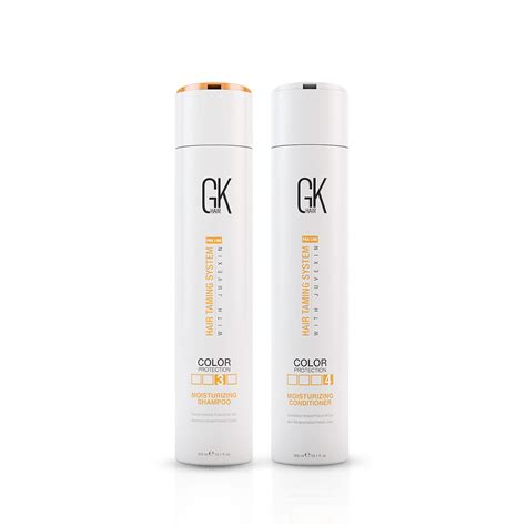 Buy Gk Hair Global Keratin Moisturizing Shampoo And Conditioner 300ml Set Online Gk Hair® India