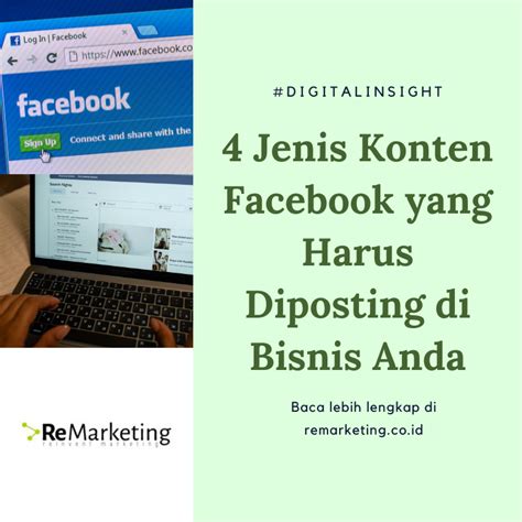 4 Jenis Konten Facebook Yang Harus Diposting Di Bisnis Anda Digital