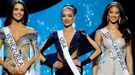 Miss Universo 2023 La Ganadora Ha Sido Rbonney Gabriel Podium