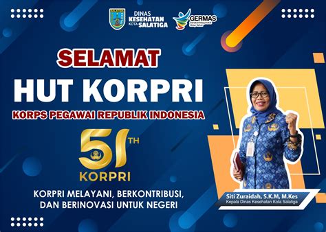 Selamat Hut Korpri Ke Dinas Kesehatan Kota Salatiga