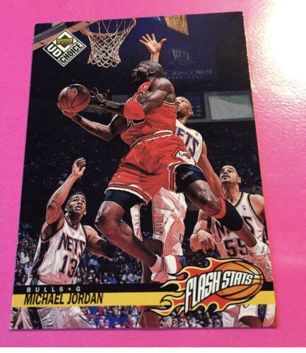 1998 Upper Deck Upper Deck Choice Flash Stats Michael Jordan 185