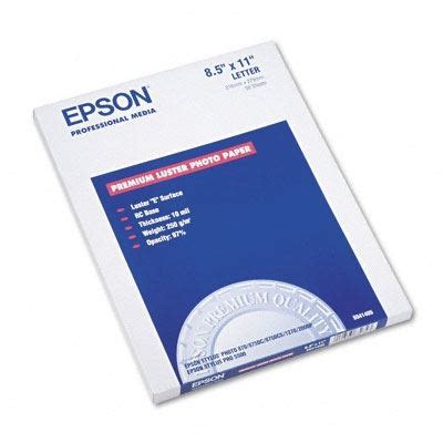 EPSON Ultra Premium Photo Paper Luster LexJet Inkjet Printers Media