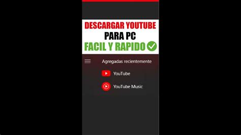 Como Descargar E Instalar Youtube Gratis Para Pc Bien Explicado