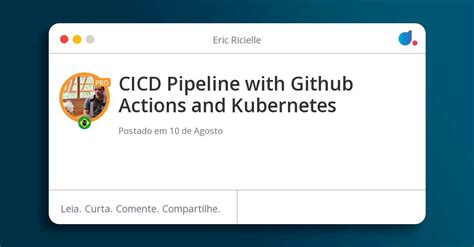 Cicd Pipeline With Github Actions And Kubernetes