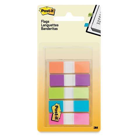 Post-it Flags - Bright Colors, Pkg of 5 | BLICK Art Materials