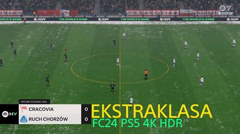 Ea Sports Fc Cracovia Vs Ruch Chorz W Ps K Hdr Gameplay