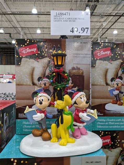 Costco Disney Christmas Statuesdecorations Clearance Burnaby