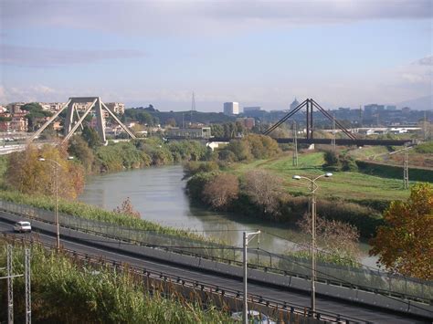 Pont Dansa Del Tevere Rome 1967 Structurae