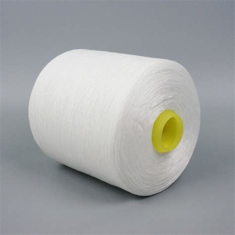 Raw White Yarn Tfo Spun Polyester Sewing Thread 402 502 China