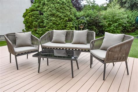 China Morden Patio Furniture Rope Sofa Set Outdoor Aluminum All Weather Chair, wholesale Outdoor ...