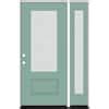 Steves Sons Legacy 51 In X 80 In 3 4 Lite Rain Glass RHIS Primed