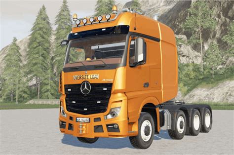 Mercedes Benz Actros Slt Mp Ls Farming Simulator