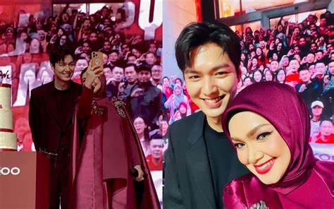 Siti Nurhaliza Wasn T Allowed To Snap Photos With Lee Min Ho Until They