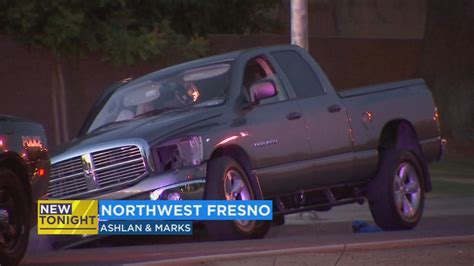 Both Sides Of Ashlan Back Open In Nw Fresno After Car Crashes Into