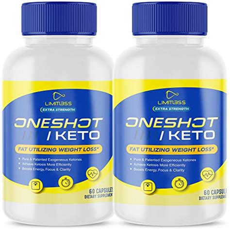 2 Pack Official One Shot Keto Pills Oneshot Keto 1 Shot Fat Advanced