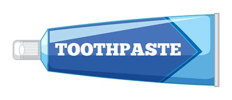 Isolated toothpaste on white background 528351 Vector Art at Vecteezy