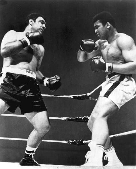 1969 Boxers Muhammad Ali And Rocky Marciano Glossy 8x10 Photo Boxing