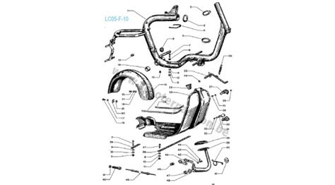 Toutes Les Pi Ces De Rechange Pour Votre Lambretta F Alle Onderdelen