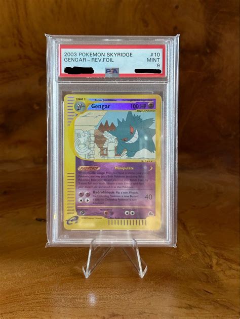 Pokemon Skyridge Gengar Reverse Holo Psa Hobbies Toys Toys