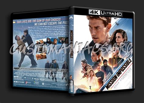 Mission Impossible Dead Reckoning Part One 4k Dvd Cover Dvd Covers And Labels By Customaniacs