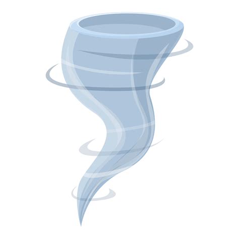 Hurricane icon, cartoon style 14341024 Vector Art at Vecteezy