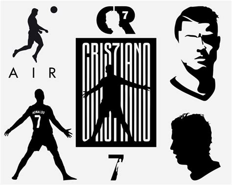 Cristiano Ronaldo Svg Cr Svg Laser Cut Files Cricut Etsy