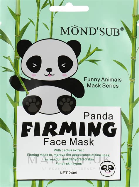 Firming Panda Face Mask Mond Sub Panda Firming Face Mask Makeup Uk