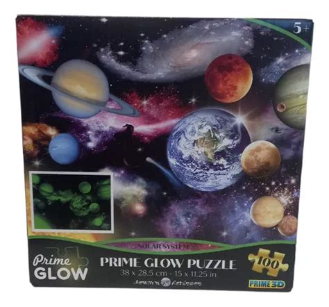 Puzzle Rompecabezas Prime Glow Sistema Solar 100 Piezas MercadoLibre