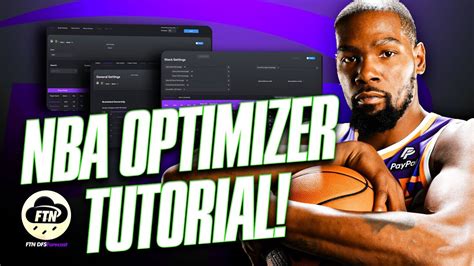 Nba Dfs Optimizer Tutorial Nba Dfs Stacking And Strategies For