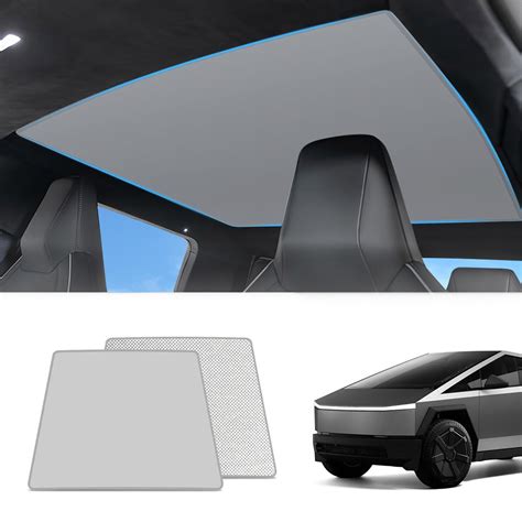 Electrostatic Adsorption Sunroof Ice Crystal Glass Roof Sunshade for Cybertruck – TESLAUNCH